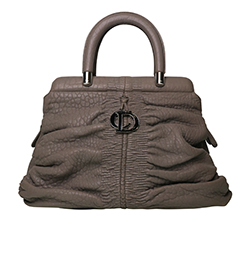 Karenina Bag, Grey Grained Leather, 05-MA-0058, 1*